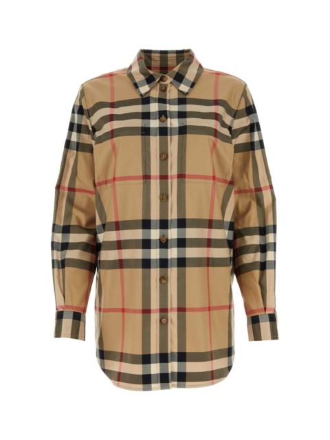 Burberry Burberry Women Embroidered Cotton Shirt