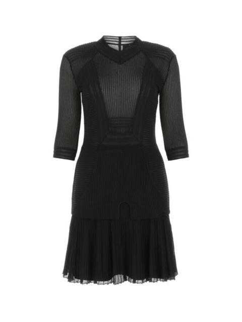 ワンピース GIVENCHY BLACK VISCOSE BLEND POLO DRESS Givenchy Black Viscose Blend Polo Dress – LOZURI®