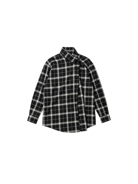 BALENCIAGA Balenciaga Light Check Pulled Shirt (F34) - Brand New w/ Tags