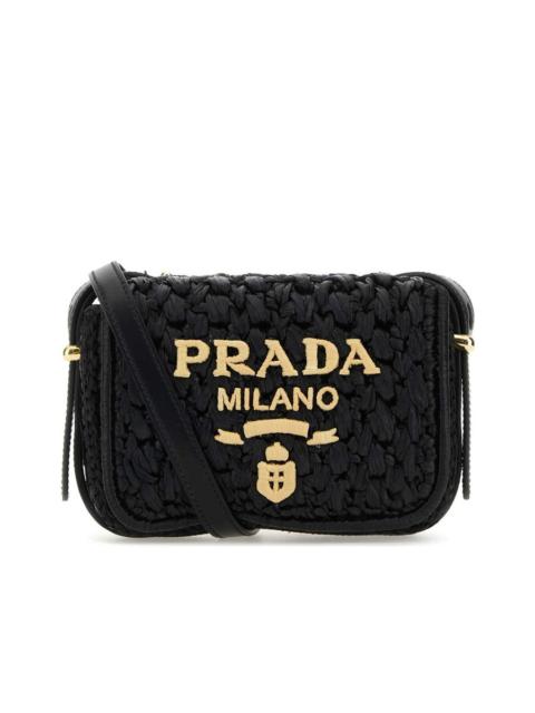 Prada Raffia Crossbody Bag