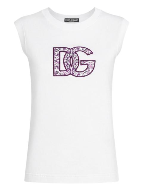 Dolce & Gabbana Dolce & Gabbana Women Logo Cotton T-Shirt