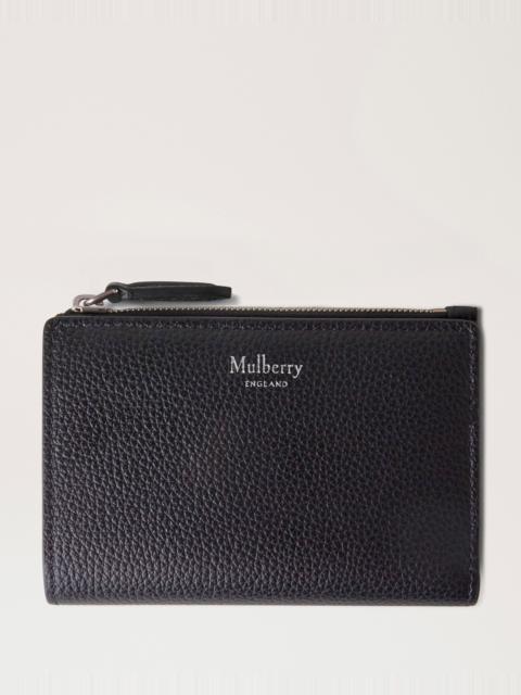 Mulberry Continental Bifold Zipped Wallet
Black Small Classic Grain