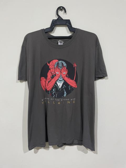 Other Designers Vintage - Queen Of Stone Age Villains Album Cover Tee