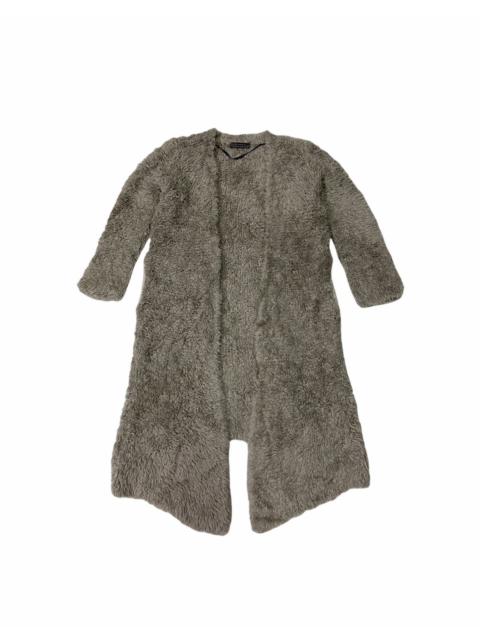 Yohji Yamamoto YVON INED N.Vague Fuzzy Fleece Capes