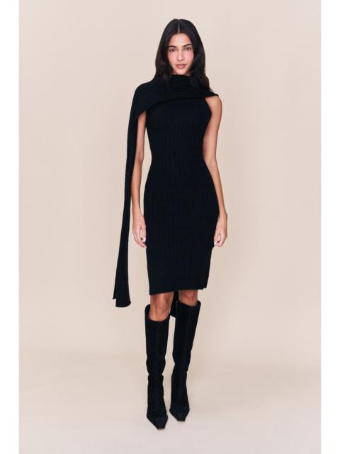 GUIZIO HOODED KNIT DRESS
