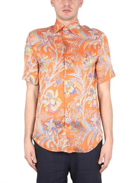 Etro Etro Men Floral Print Shirt