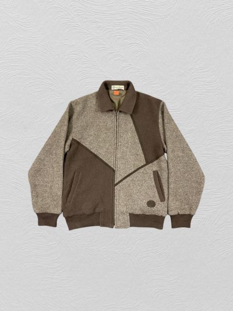 Other Designers Japanese Brand - Gran Signore Vintage Wool Zipper Jacket- J502