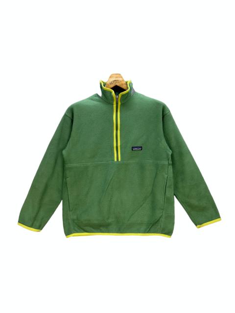 Patagonia PATAGONIA SYNCHILLA HALF ZIP GREEN FLEECE PULLOVER #8427-008