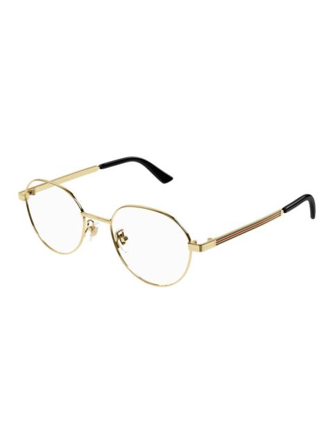 GUCCI Gucci Demo Oval Men's Titanium Eyeglasses GG1607OK 003 52