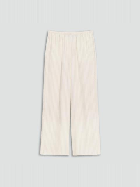 Theory Vented Pull-On Pant in Washed Stripe