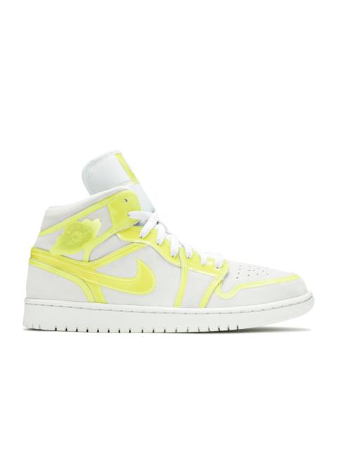 Jordan WMNS JORDAN 1 MID LX 'OFF WHITE OPTI YELLOW'