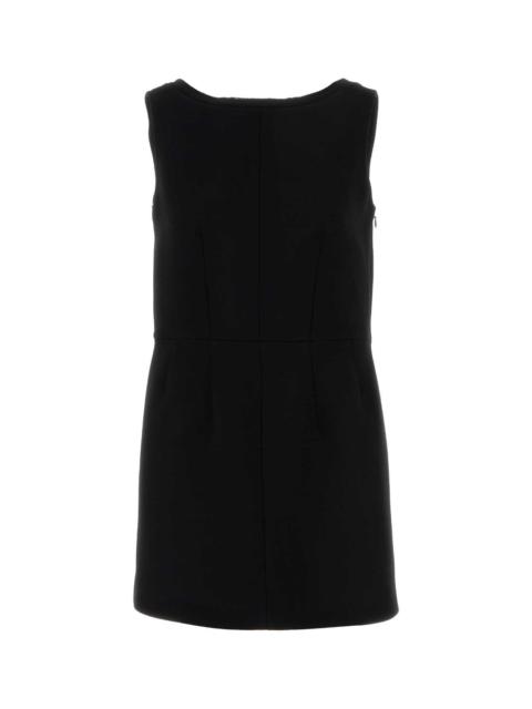Prada Prada Women Black Wool Dress