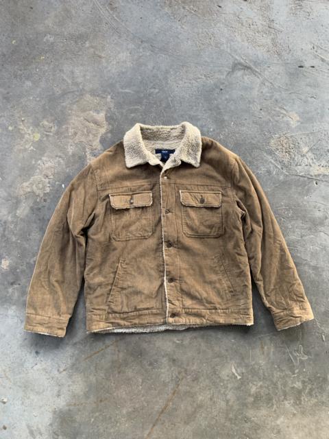 Other Designers Gap - Gap Corduroy Sherpa Jacket