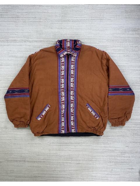 Other Designers Designer × Japanese Brand - Vintage Navajo Chimayo Native Style Reversible Jacket