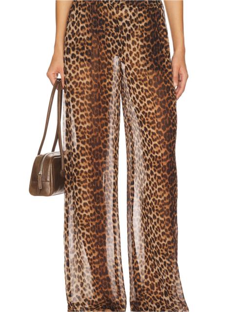 SPRWMN Wide Leg Pintuck Trousers