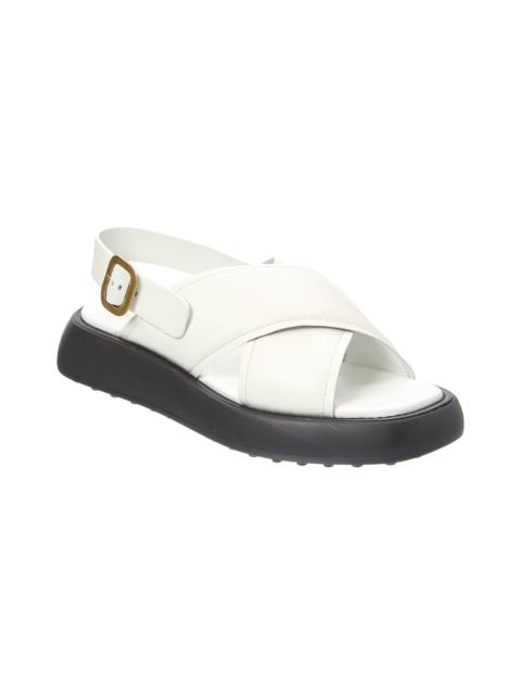 Tod's TOD’s Gomma Leather Sandal