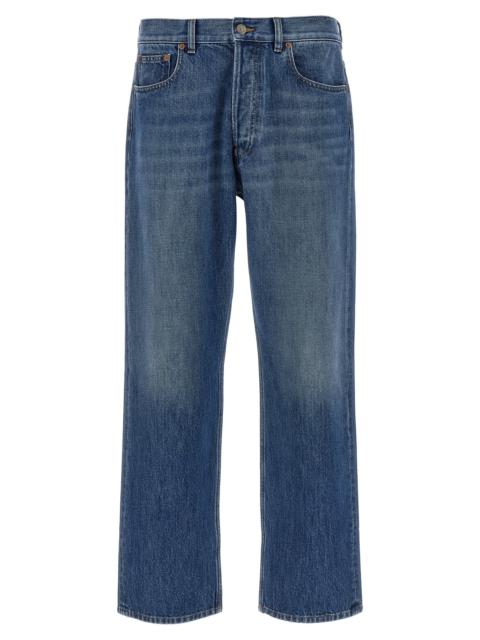 Valentino Valentino Garavani Five-Pocket Jeans Blue