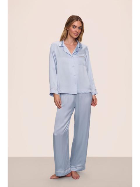 eberjey Inez Washable Silk Long PJ Set