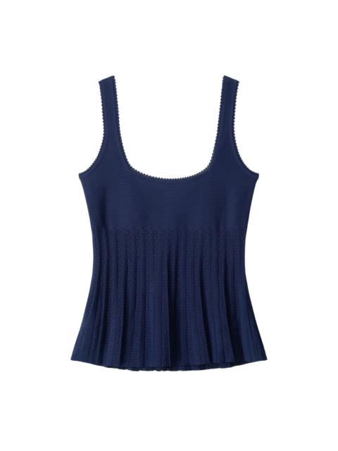 STAUD Navy Ellen Top