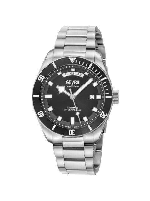 Other Designers Gevril Yorkville Automatic Black Dial Men's Watch 48630B