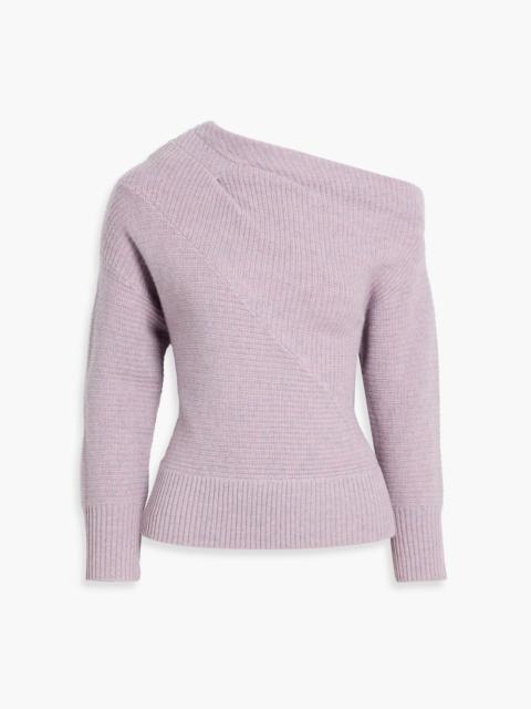 Other Designers Off-the-shoulder wool and cashmere blend sweater