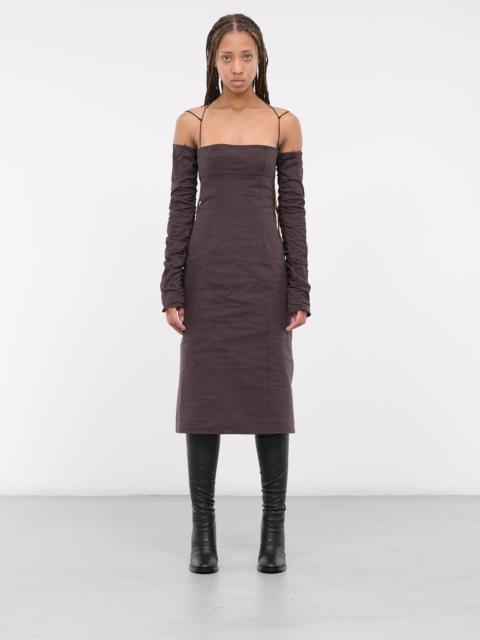 ELENA VELEZ Broken Bust Gown