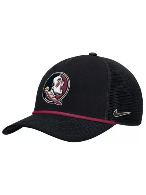 Nike Nike Adult Florida State Seminoles Black Rope Adjustable Trucker Hat