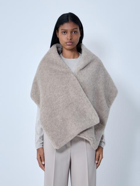 Max Mara Fringed Wool Scarf