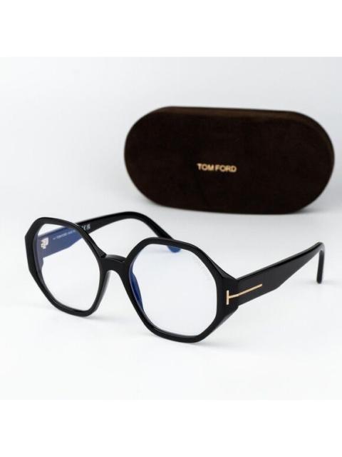 TOM FORD Tom Ford Woman Eyeglasses Black Blue Light Block FT5967-B 001 NEW AUTHENTIC