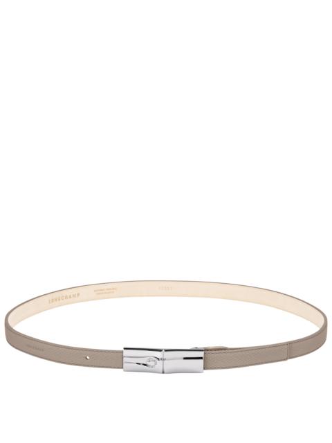 Longchamp Le Roseau Ladies' belt Clay - Leather