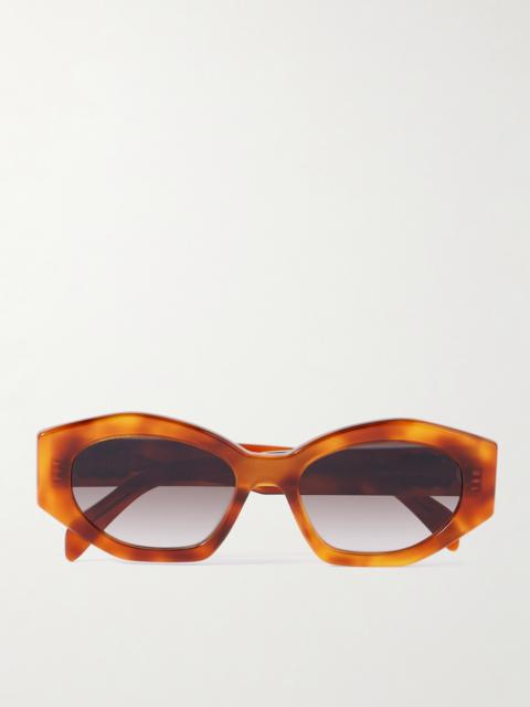 CELINE Triomphe Cat-eye Acetate Sunglasses
