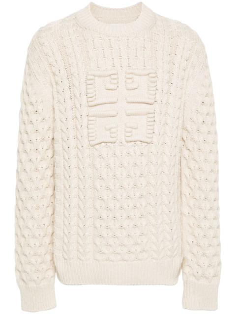 Givenchy Givenchy Cable-Knit Sweater