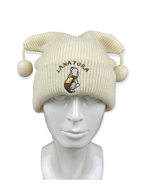Other Designers JAPANESE BRAND BEANIE HAT WITH EAR HS2