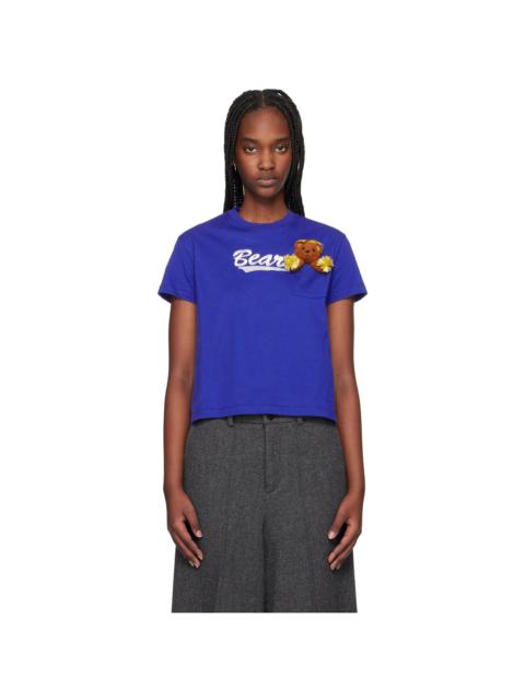 doublet Blue Cheerleading Bear T-shirt