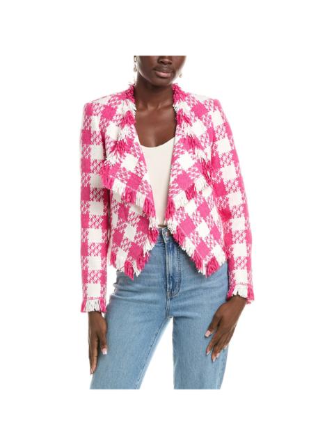 Oscar de la Renta Oscar de la Renta Silk-Lined Wool-Blend Jacket