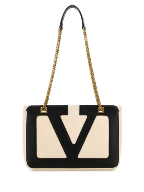 Valentino Valentino Garavani Women Ivory Nappa Leather Small Viva Superstar Shoulder Bag