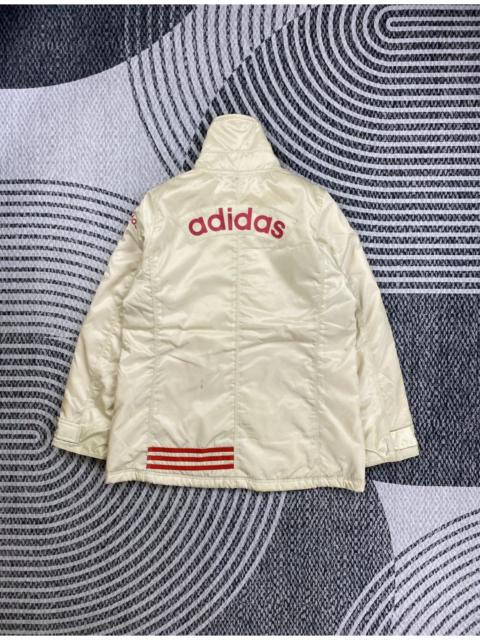 adidas Vintage Adidas 3 Striped Big Spellout Rare Design Jacket
