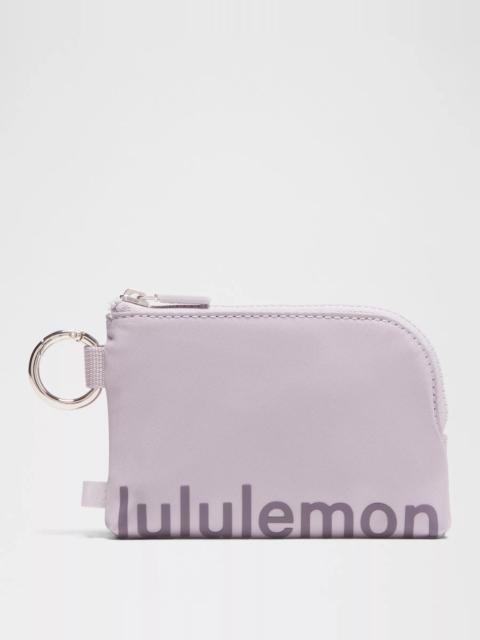 lululemon Clippable Card Pouch