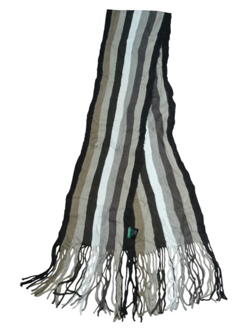 Other Designers Outdoor Style Go Out! - UNITED COLORS OF BENETTON STRIPE MUFLER