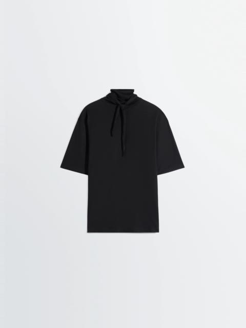 Lemaire T-SHIRT WITH FOULARD IN JERSEY