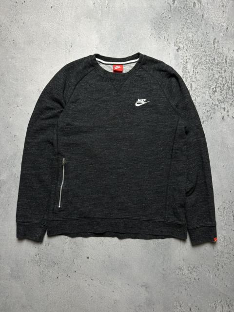 Nike Nike boxy fit vintage crew center swoosh logo spellout y2k