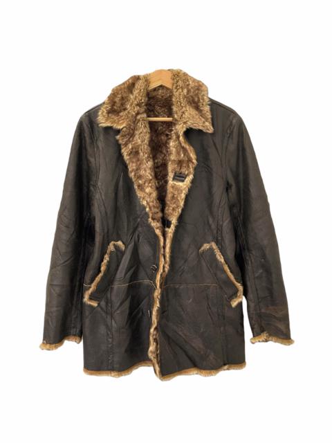 Other Designers Japanese Brand - VINTAGE JAPAN RADMESS MEN BIGI BUTTON FURRY JACKET