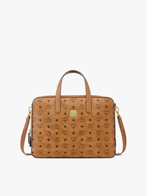 MCM Aren Tote in Visetos Leather Mix