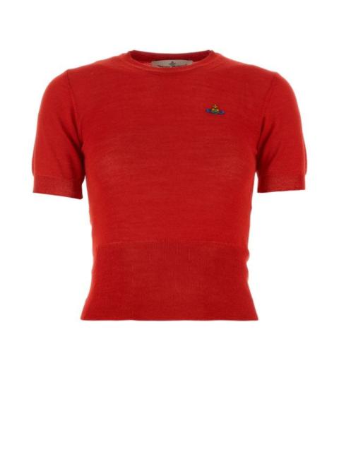 Vivienne Westwood Woman Red Wool Blend T-Shirt