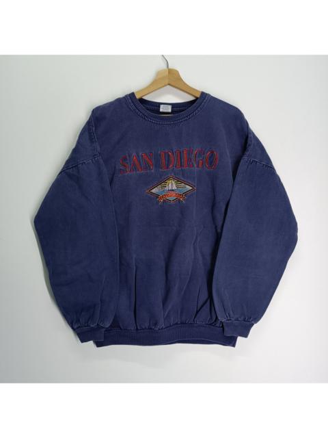 Other Designers 🔥RARE🔥 VINTAGE CRAZY SHIRT SAN DIEGO EMBROIDERED LOGO