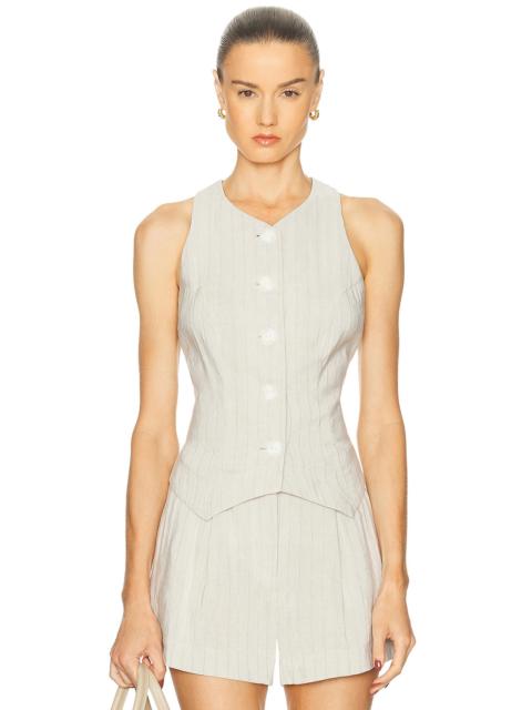 MATTHEW BRUCH Linen Vest