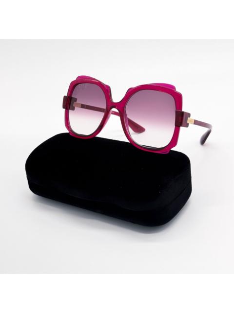 GUCCI New Gucci Women Oversized Purple Pink Sunglasses GG1431S 003