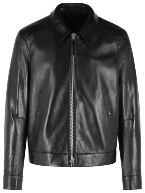 TOM FORD Tom Ford Black Leather Jacket Men