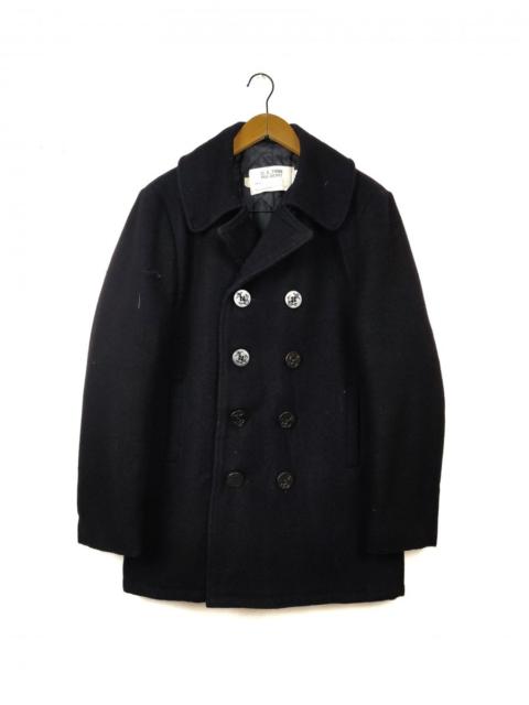 Schott NYC Peacoat 740N Pea Jacket Wool Coat