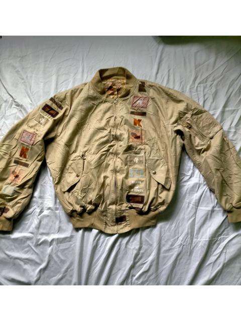 Other Designers Designer - Karl Helmut Blame It On My Youth Bombers Jacket